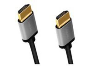 LOGILINK CHA0101 Kabel HDMI A/M to A/M 4K/60 Hz alu czarny/szary 2m - 2875034860