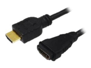 LOGILINK CH0056 LOGILINK - Kabel HDMI 1.4, HDMI male / female Gold 2m - 2875034907