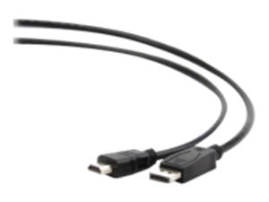 GEMBIRD CC-DP-HDMI-1M Gembird kabel DisplayPort (M) -> HDMI (M) 1m - 2875034940