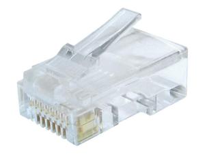 GEMBIRD LC-8P8C-002/10 Gembird wtyk sieciowy RJ45 (10 sztuk) kat. 6, 8P8C, 30U, do drutw - 2875035169