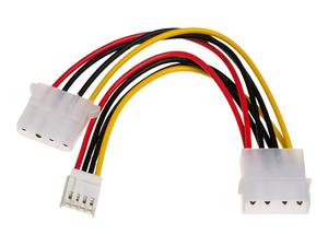 AKYGA Adapter z kablem AK-CA-14 Molex m / Molex f / mini Molex f 2x 15cm - 2874476579