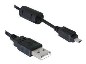 DELOCK 82414 Delock kabel USB 2.0-AM > USB mini 8pin (Nikon) UC-E6, 1.8m - 2875035228