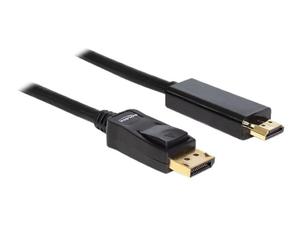 DELOCK 82587 Delock kabel Displayport (M) -> HDMI (M) 2m gold - 2875035295