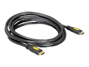 DELOCK 82455 Delock kabel HDMI/HDMI V1.4 High Speed Ethernet, 3D TV pozacane kocwki 5m - 2874328333