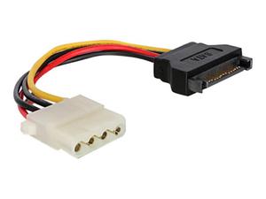 GEMBIRD CC-SATA-PS-M Gembird kabel Sata zasilajacy (M) -> Molex (F) 15cm - 2875035412