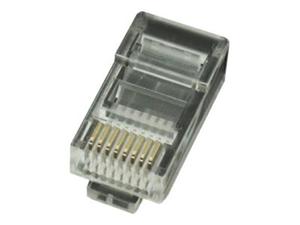 GEMBIRD LC-8P8C-001/10 Gembird wtyk sieciowy RJ45 (10 sztuk) kat. 5e, 8P8C, 30U, do drutw - 2874477086