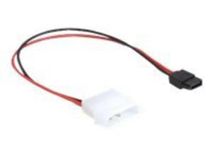 DELOCK 82913 Delock kabel SATA zasilajcy MOLEX (M) -> SATA(F) 6 PIN, 24cm - 2874559964