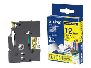 BROTHER P-Touch TC-101 black on clear 12mm - 2874477414