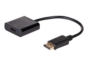 AKYGA Konwerter adapter z kablem AK-AD-11 DisplayPort m / HDMI f 15cm - 2874845928