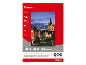 CANON 1686B021 Papier Canon SG201 Photo Paper Plus Semi-glossy 260g A4 20ark - 2875035592