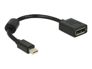 DELOCK 65554 Delock Adapter mini Displayport 1.2 (M) > Displayport (F) 4K czarny - 2875275246