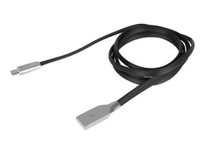 NATEC NKA-1203 Extreme Media kabel microUSB - USB 2.0 (M), 1m, czarny - 2874959545