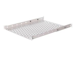 NETRACK 119-100-350-021 equipment shelf 19inch 1U/350mm support grey Towar uszkodzone opakowanie (P) - 2874959829