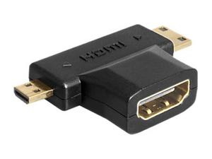 DELOCK 65446 Delock Adapter HDMI (F) -> HDMI-C mini (M) + HDMI-D micro (M) - 2874959999