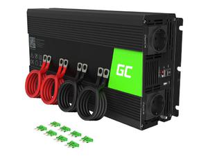 GREEN CELL Car Power Inverter 24V to 230V Pure Sine 3000W - 2875275405