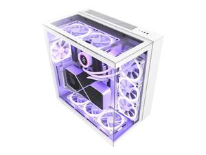 NZXT PC case H9 Elite Midi tower window white - 2875275434