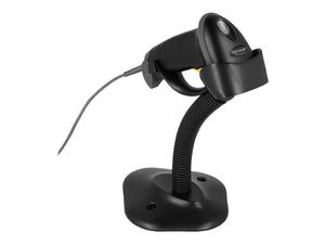 DELOCK Barcode scanner 1D with connection cable and stand - 2875275563