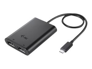 ITEC C31DUAL4KDP i-tec USB-C dual Display Port Video Adapter 2x DP 4K kompatybilny z Thunderbolt3 - 2872671719