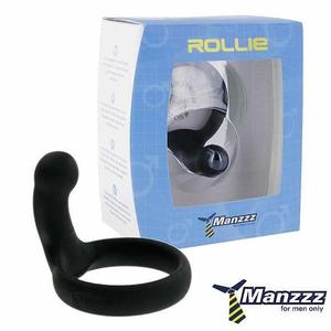 ManzzzToys Rollie Piercie erekcyjny Ring na penisa - 2829016218