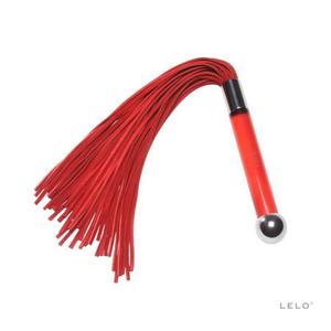 LELO - Sensua Suede Whip Red Pejcz - bat bicz, - 2838783632