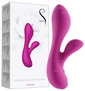 Swan Silver Vibrator LUX - 2829015952