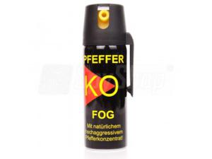 Gaz pieprzowy Klever KO FOG - 2,5 mln SHU, klips do przypicia, 50 ml