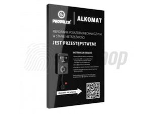 Alkomat stacjonarny Promiler EBS-010 - punkt pomiarowy dla firm - 2870843441