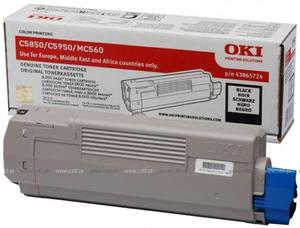 Toner Oki (8 000 str.) C5850/C5950 black - 2824486148