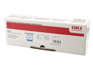 OKI Toner C610 Cyan 44315307 6K - 2877428362