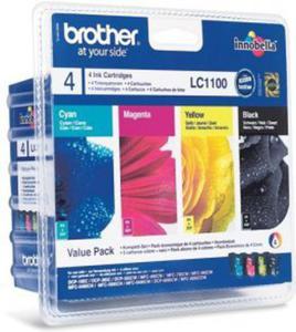 Brother Tusz LC1100 CMYK 4pack - 2878459836