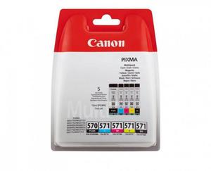 Canon Tusz PGI-570/CLI-571 PGBK/C/M/Y/BK MultiPack, 4 x 7 ml. + PGBK x 15 ml. - 2876866870