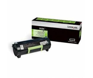 Lexmark Toner 51F2H00 Black 5K 512H - 2878459859