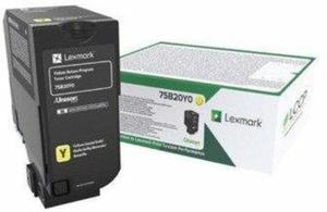 Lexmark Toner 75B20Y0 Yellow 10K CS727de, CS728de, CX727de - 2878459883