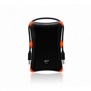 Dysk zewntrzny HDD Silicon Power Armor A30 (1TB; 2.5"; USB 3.2; 5400 obr/min; Orange-Black; SP010TBPHDA30S3K) - 2878803289