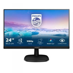 Monitor Philips 243V7QDAB/00 (23,6"; IPS/PLS; FullHD 1920x1080; HDMI, VGA; kolor czarny) - 2877428546