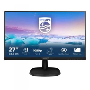 Monitor Philips 273V7QJAB/00 (27"; IPS/PLS; FullHD 1920x1080; DisplayPort, HDMI, VGA; kolor czarny) - 2875294610