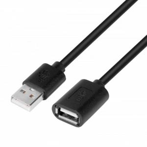 TB Kabel USB AM-AF 1.8 m przeduacz czarny - 2876380040
