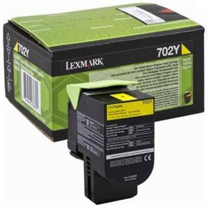 Lexmark Toner 70C20Y0 Yellow 1K 702CY CS310dn, CS310n, CS410dn, CS410dtn - 2874503681