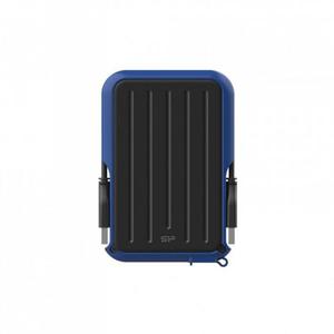 Dysk zewntrzny HDD Silicon Power Armor A66 (5TB; 2,5"; USB 3.2; Blue; SP050TBPHD66LS3B) - 2878098808