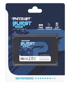 SSD Patriot Burst Elite 240GB 2.5" SATAIII TLC - 2878803845