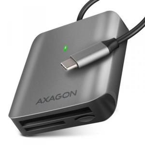 AXAGON CRE-S3C Czytnik zewnętrzny kart USB-C 3.2 GEN 1, 3-slot & lun SD/microSD/CF, obsługa UHS-II - 2875741381