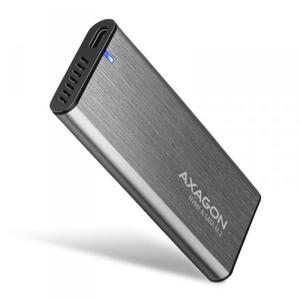 AXAGON EEM2-SG2 Obudowa zewntrzna aluminiowa bezrubowa USB-C 3.2 Gen 2 M.2 NVMe & SATA SSD + USB-A - USB-C redukcja - 2876278954