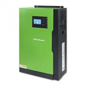 Qoltec Hybrydowy inwenter solarny Off-Grid 5,5kW | 100A | 48V | MPPT | Sinus - 2876279522