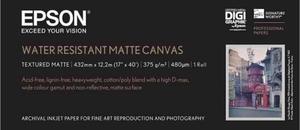 Papier Epson WaterResistant Matte Canvas Roll, 17" x 12,2 m, 375g/m2 C13S042013 - 2878100022