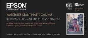 Papier Epson WaterResistant Matte Canvas Roll, 60" x 12,2 m 375g/m2 C13S045064 - 2878100024