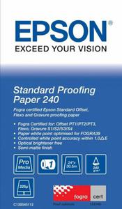 Epson Papier Standard Proofing Paper, 24" x 30,5 m 240g/m2 C13S045112 - 2878100033