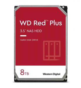 Western Digital Dysk twardy Red Plus 8TB 3,5 cala CMR 256MB/5640RPM Class - 2878205422