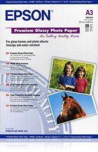 Epson Papier Premium Glossy Photo 20 arkuszy 255 g/m A3 - 2881352189