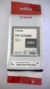 Tusz Canon PFI-107 MBK - matowy czarny 130 ml do iPF 670 / 680 / 685 / 770 / 780 / 785 - 2824583055