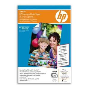 Papier 10x15cm, 240g, 20ark. - HP Premium Photo Paper, byszczcy - 2859743864